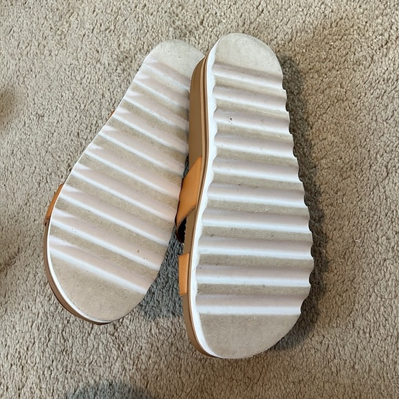 Reef Brown Cork Slide Sandals - Picture 2 of 5